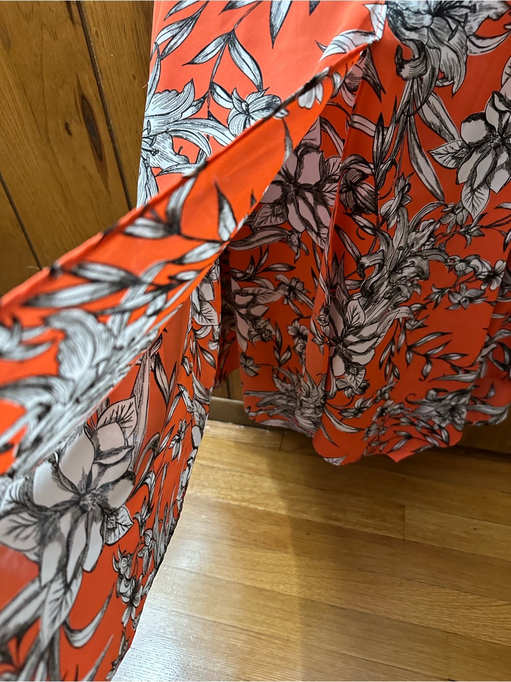 Zac & Rachel Coral Floral Sleeveless Tank Top Size Large - Picture 7 of 7